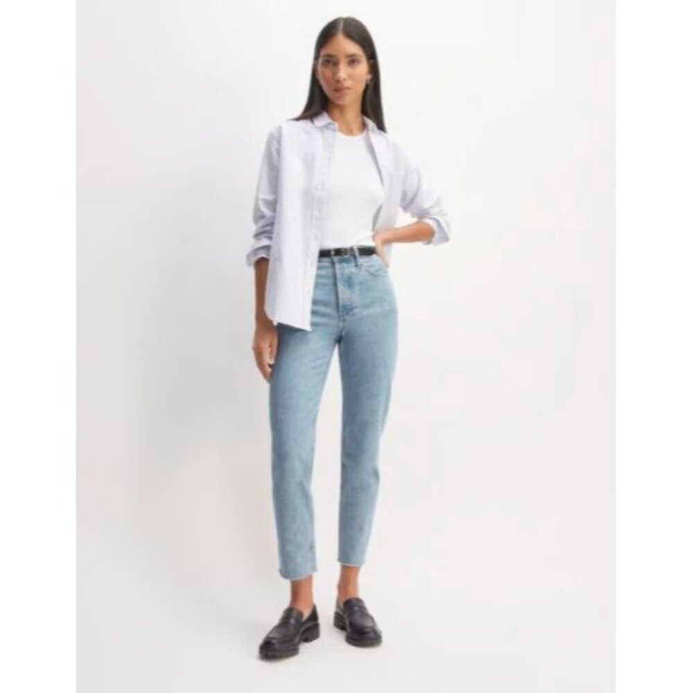 Everlane Denim The High Rise Skinny Jeans Cleanluxury Women's Size 27 - Picture 1 of 12